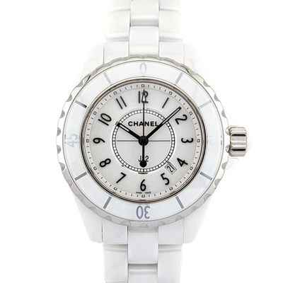 Chanel H0968 J12 White Ceramic Quartz 33mm 2018 Box & Papers - Image 1 of 4