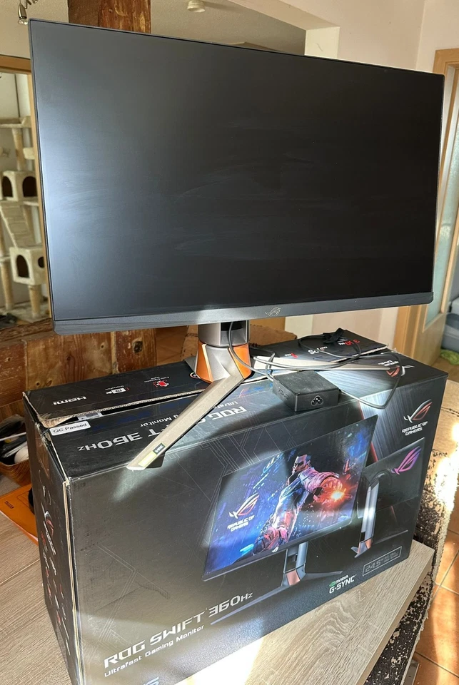 ASUS ROG Swift 360Hz PG259QN 24,6 Zoll LED Monitor - Schwarz - Bild 1 von 2