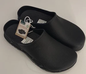 Schwarze Garten Clogs Herren 9 10 Gartenarbeit Pantoletten Schuhe Gardenline - Bild 1 von 4
