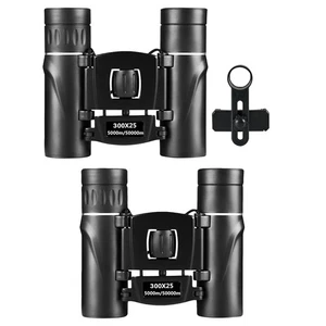 Binoculars Long Range Outdoor Telescope Professional with Pouch Compact for - Picture 1 of 15