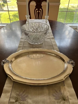 Bandeja/plato para servir International Silver Company Foto 1 de 4