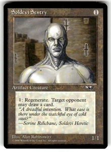 Soldevi Sentry - Alliances ALL - MTG Rare English - Picture 1 of 2