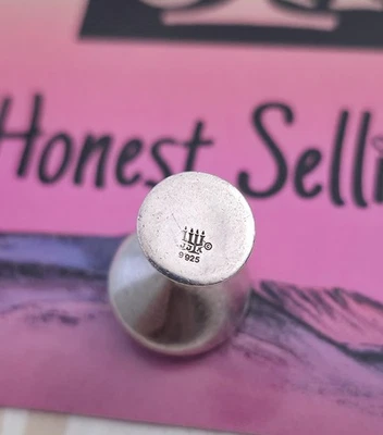 Vaso Martini James Avery Retirado con Oliva 925 Dije Doble Sello Error Foto 1 de 4