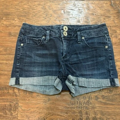 Candies Women’s Size 1 Short Stretch Denim Shorts, B#5 - Image 1 of 4