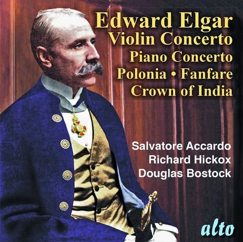 Richard Hickox - Sir Edward Elgar: Violin Concerto. Piano Concerto; Polonia; Cro Foto 1 de 1