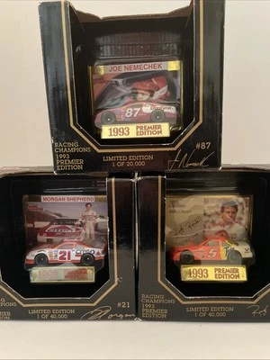 1993 NASCAR гонки чемпионов Premier издание - лот из 3 - ограниченный выпуск - Изображение 1 из 4