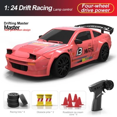 Remote Control Car 1/24 15KM/H 2.4GHz 4WD RC Drift Racing Car - Image 1 of 4