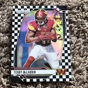 Tablero de cuadros blanco Prizm Terry Mclaurin 2024 - Imagen 1 de 2