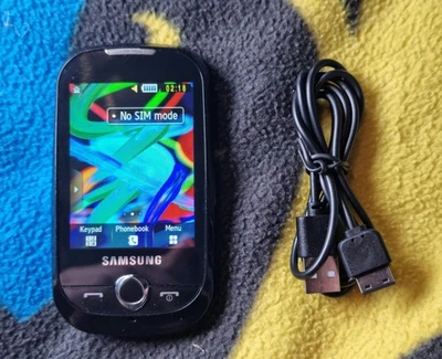 Samsung Genio Touch  GT-S3650 (Locked to Vodafone) Smartphone Black - Image 1 of 3