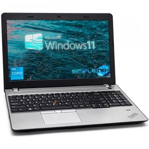 Lenovo E570 15,6 " FHD I3 7100u Victoire 11 32gb 960gb PC Portable X Remis à - Photo 1/8