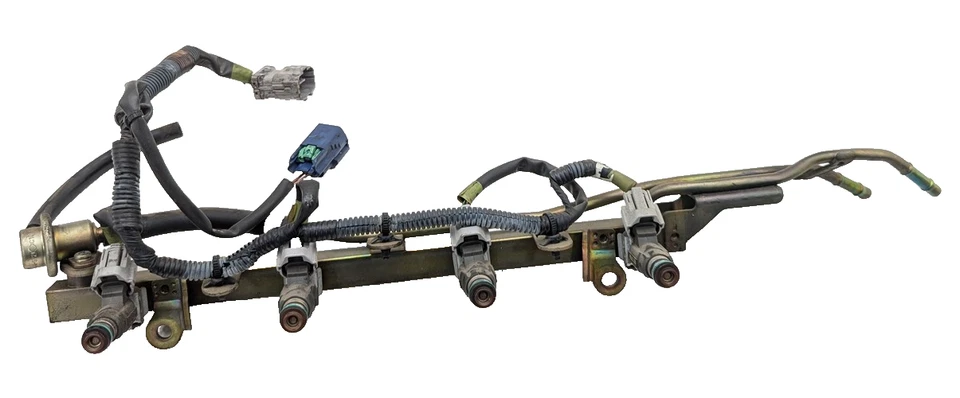 Infiniti G20 2000-2002 riel de combustible completo con inyectores Foto 1 de 3