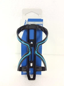 NEW Giant Airway Composite Bicycle Water Bottle Cage 31G Black/Blue 490000103  - Picture 1 of 7