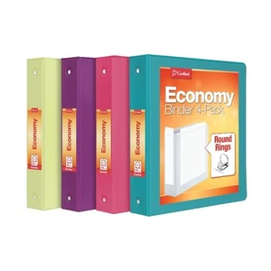 Cardinal 3 Ring Binders, Binders for School and Office, Durable 1.5 Inch, Rou... - Picture 1 of 7
