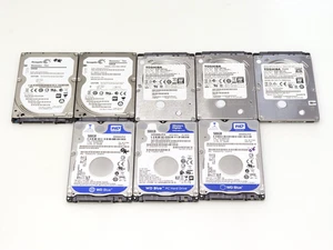 LOTTO 8X HDD 2,5" TOSHIBA SEAGATE WD BLUE 500GB - Foto 1 di 3
