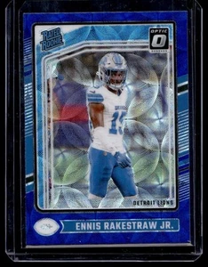Mira telescópica azul Donruss Optic Football #232 Ennis Rakestraw Jr. 2024 - Imagen 1 de 2