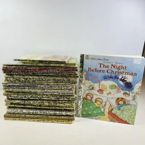 37 Lot Little Golden Books Hardcover Paperback Children Illustrated Some Vintage - Picture 1 of 20