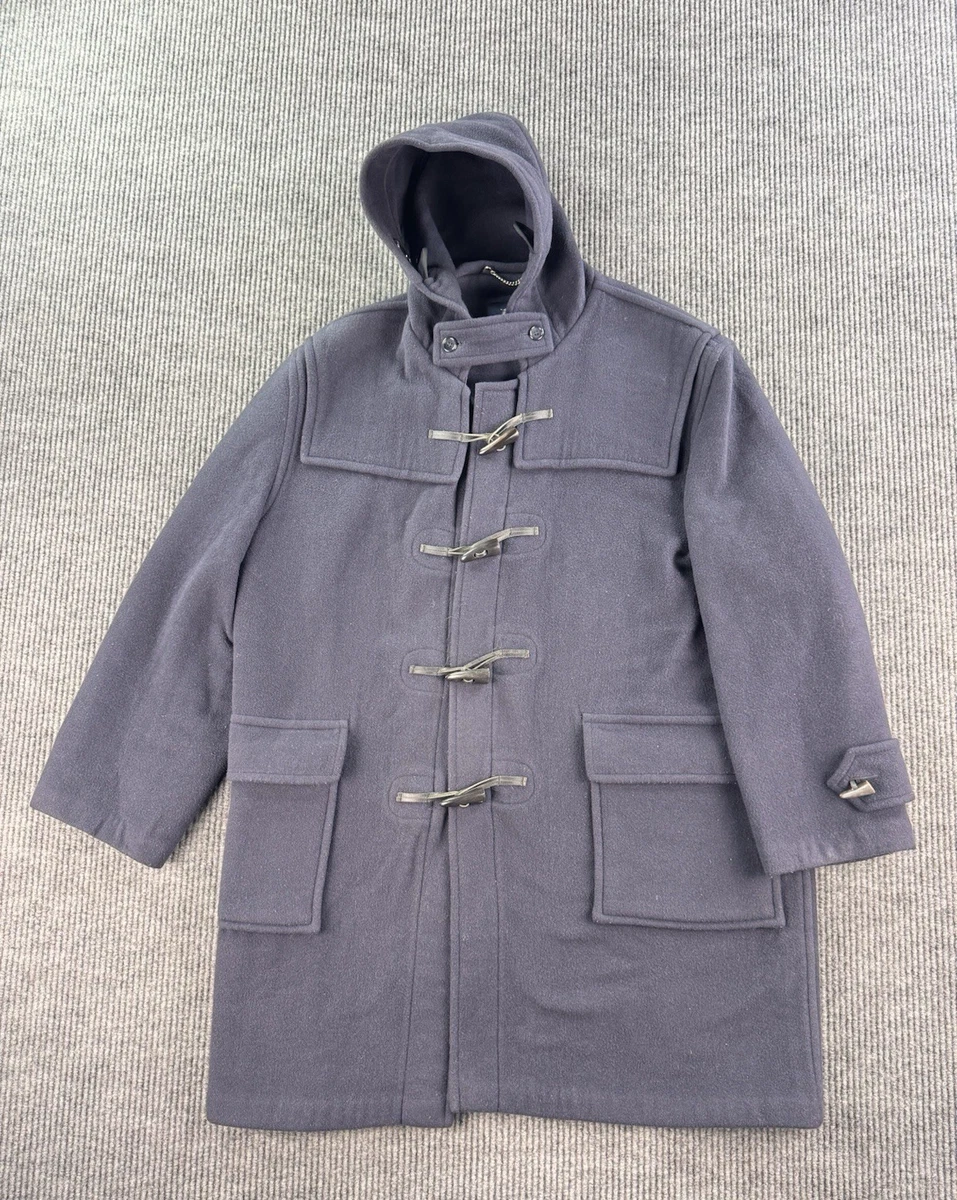 Burberry Wool Duffle Coat In Men's Coats & Jackets for sale - eBay
