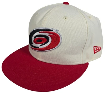 Gorra ajustada Carolina Hurricanes New Era 59Fifty 7 7/8 NHL con licencia oficial  Foto 1 de 4