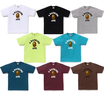 A BATHING APE Men's COLLEGE TEE 1L80110001 - Image 1 of 4