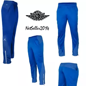 TAGLIA LARGA Pantaloni da basket uomo Nike Jordan Flight Team blu 696734-493 - Foto 1 di 12