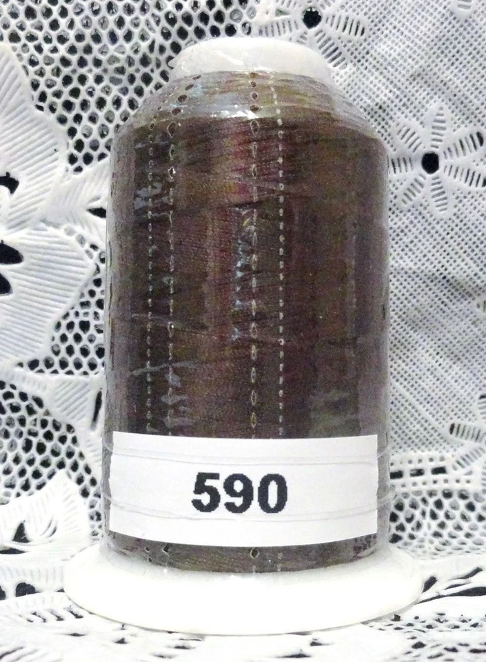 1 NEW Brown #590 GUTERMANN miniking 100% polyester thread 1094 yards Spool  - Image 1 of 1