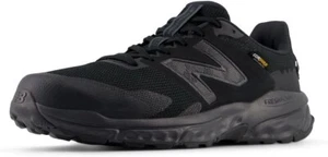 New Balance® Men's 12 D Fresh Foam T510 v6 Running Shoe in Black/Magnet/Mushroom - Picture 1 of 7