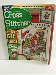 The Cross Stitcher Dicembre 2001 Rivista 29 Grafici Idee Regalo Natale ecc - Foto 1 di 8