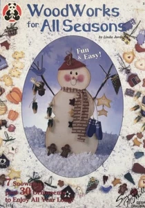 Decorative Tole Painting Book: Woodworks for All Seasons by Linda Jordan - Picture 1 of 2
