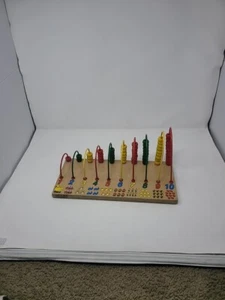 Wooden Computing Rack Children Kids Abacus Math Learning Toys Developmental - Picture 1 of 6