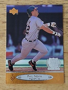 1996 Upper Deck Baseball Card #69 Phil Nevin Detroit Tigers MLB Debut 