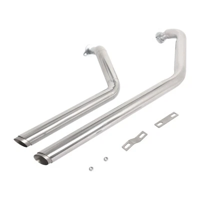 Exhaust Pipes Slash System for Suzuki Boulevard M50 C50 C/T VL800 Volusia - Image 1 of 4
