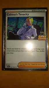 Pokemon Juego de Cartas Coleccionables Colress's Tenacity Ultra Ball League Promo 057/064 Sello de Asia - Imagen 1 de 2