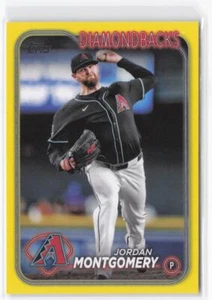 2024 Topps Update Jordan Montgomery #US297 Yellow - Picture 1 of 2