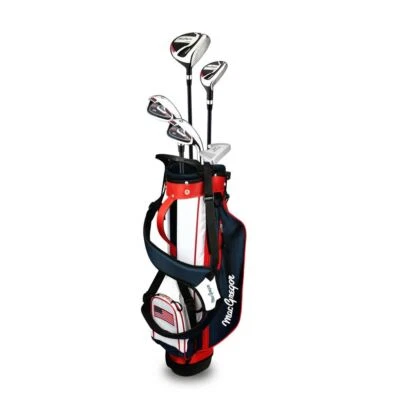 MacGregor Golf DX Stars and Stripes US Flag Junior Golf Club Set, Left Hand - Image 1 of 4