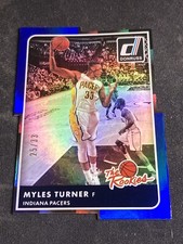 Myles Turner 2015-16 Panini Donruss /33 BLUE STATUS Die Cut THE ROOKIES RC