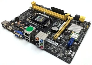 Placa madre de escritorio ASUS H81M-E/M51AD/DP_MB mATX LGA 1150/zócalo H3 DDR3 SDRAM - Imagen 1 de 12