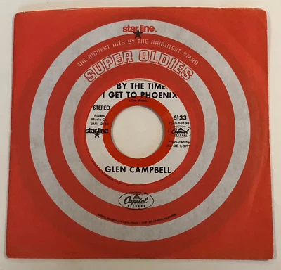 Glen Campbell / By The Time I Get To Phoenix  / Capitol Starline / NM+ - Image 1 of 4