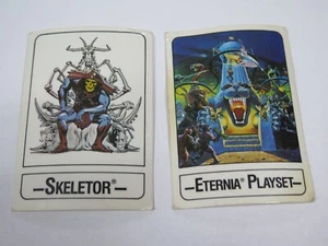 1986 MOTU He-Man Masters Universe Wonder Bread Card Skeletor Eternia Playset - Foto 1 di 5