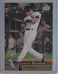Tarjeta de béisbol 2009 de los Medias Blancas de Chicago #U36 Gordon Beckham actualización de mazo superior #U36 - Imagen 1 de 2