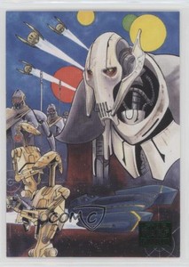 2018 Topps Star Wars Galaxy New Visions Green General Grievous Battle Droid 1w3