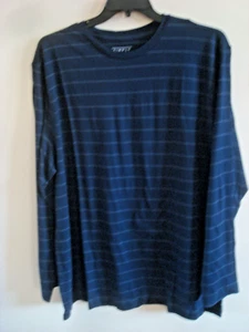Big Mens Crew Neck Shirt Navy Size XXL (2 X L) Simply Styled Nwt - Bild 1 von 2