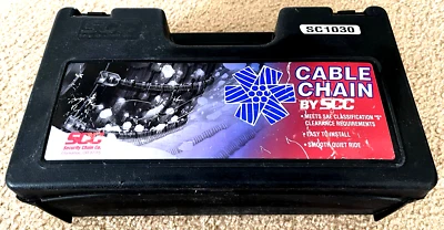 SCC Cable Chain Stock # SC1030 Tire Snow Cable Chain - Image 1 of 4