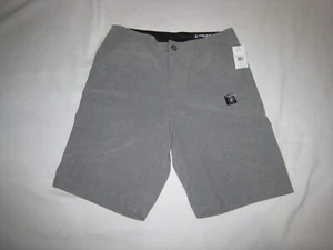 Volcom Men's Kerosene Hybrid Shorts Gray Surf & Turf 4 Way Stretch - Picture 1 of 9