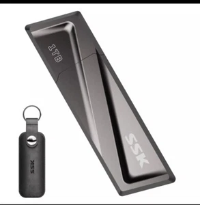 SSK 1TB USB Flash Drive 550MB/s Solid State Thumb Drive Fast Transfer Speed USB - Afbeelding 1 van 8