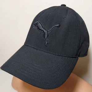 Cappello da baseball nero con logo Puma elasticizzato sportivo OSFM elastico con fascia - Foto 1 di 5