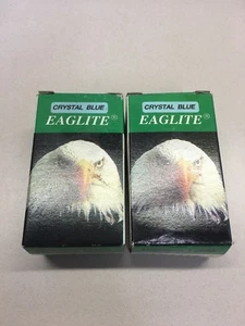 9006 HB4 12V 55W Crystal Blue Auto Halogen Bulbs EAGLITE Nam Yung Lamp Bulb - Picture 1 of 3