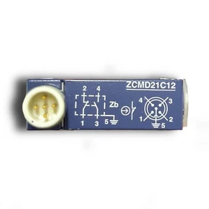 Telemecanique ZCMD21C12 Grenzschalter Karosserieschalter, 1 NO+1 NC, Snap Action - Bild 1 von 3