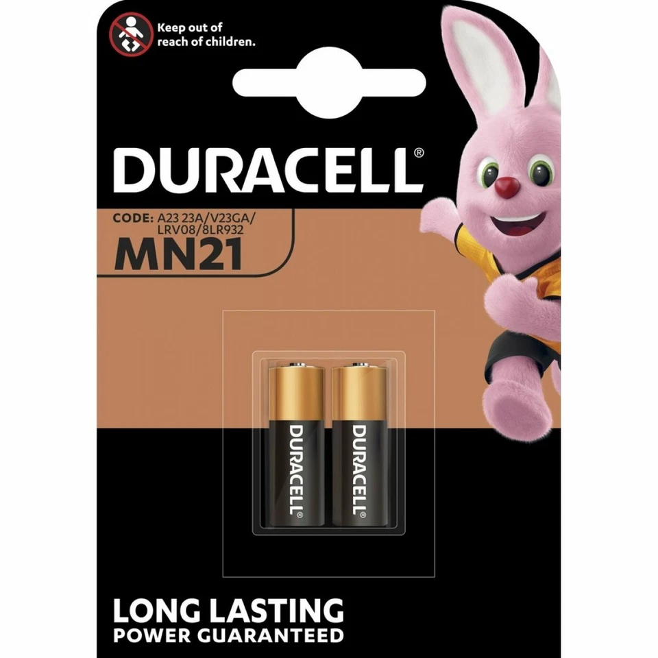 Batería Duracell Tipo 23AE Blister 2 12,0V Alcalina