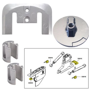 KIT DE ÁNODO TECNOSEAL MERC BRAVO 2 3 CON HERRAJES ALUMINIO - Imagen 1 de 1