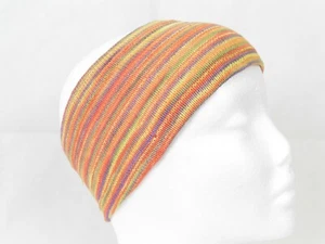 Fair Trade FABULOUS! Nepalese Striped Hippy Headband Multi Colour - Picture 1 of 3